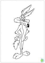 Wile E Coyote Coloring Page Cartoon Tattoos Cartoon Coloring Pages Coyote Drawing