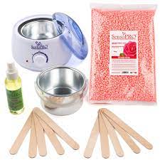 Cosmetice profesionale brand 100% romanesc magazine fizice in tara Kit Epilare Ceara Traditionala Granule Sensopro Italia Rose