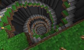 Tired of getting lost in the blocks of the spiral staircase that you're trying to build. Minecraft Circle Staircase Google Search Minecraft Crafts Minecraft Castle Minecraft Building