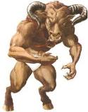 Image result for what is a minotaur in percy jackson