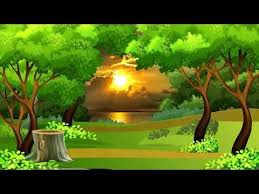 Beautiful 3d Animation With Nature Tree Scenery 3d Background Video 745 Youtube Green Screen Backgrounds Animation Background Greenscreen