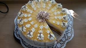 Geschichtete Und Sehr Raffinierte Pfirsich Mascarpone Torte Mit Mandel Schokoboden Von Chrismik Chefkoch Rezept Torten Pfirsich Mascarpone