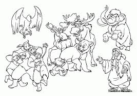 92 brother bear printable coloring pages for kids. Coloring Pages Brother Bear Coloring Sheets