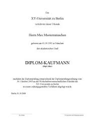 Sc.) bachelor of laws (ll. Diplom Kaufmann Wikipedia
