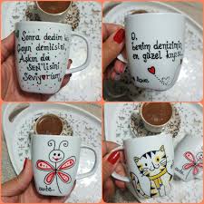 Omrece Porselen Boyama Fincan