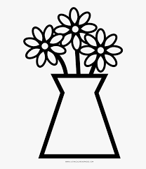 Welcome to my site and. Flower Vase Coloring Page Flower Vase Icon Png Transparent Png Kindpng