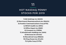 Stocks percent change top 100 stocks stocks highs/lows stocks volume leaders unusual. 11 Hot Nasdaq Penny Stocks For 2019 Discoverci