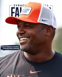 that's Coach Freeney to y'all 🏠🍊🎯 @dwightfreeney