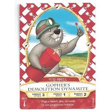 Which spell do i fear the most? Disney Sorcerers Of Magic Kingdom Cards Gopher