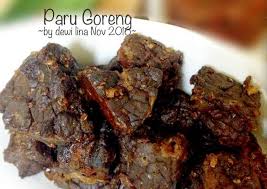 Resep Paru Goreng Oleh Dewi Lina Faidah Resep Makanan Resep Makanan Dan Minuman