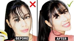 How I Style My Bangs Trim Train See Through Korean Bangs Beautyklove Korean Bangs Korean Bangs Hairstyle How To Style Bangs
