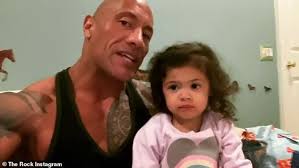 Dwayne douglas johnson, also known he is the son of ata johnson (born feagaimaleata fitisemanu maivia) and professional wrestler. Dwayne Johnson Says Spending More Time With His Daughter Tiana Amid Coronavirus Outbreak Starbiz Net