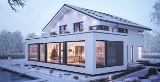 Fertighaus Von Bien Zenker 110 Jahre Erfahrung Im Fertighauser Bau Bien Zenker Fertighaus Haus Bauen Moderne Hausfassade Fertighauser