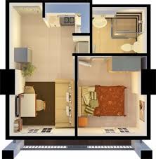 Plano Piso 20 Metros Cuadrados Tiny House Interior Interior Small Space Living Room