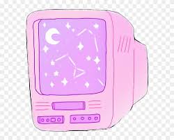 Commercial use clip art, space rocket, sun, moon, jupiter, saturn, mars, earth. Kawaii Cute Pink Tv Television Star Space Clipart 5753804 Pikpng