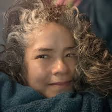 This is Jennifer Jacobs, the female reporter that Trump told “quiet, quiet,  piggy,” because she dared to ask him about Epstein files.