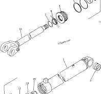 LIFT CYLINDER - Wheel Loader Komatsu WA180-1 | 777parts.com
