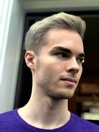Ash Blonde Men S Hair Color By William Ash Blonde Cool Blonde Men S Hair Men S Haircut Style Icy Blonde Hair Mens Hair Colour Fresh Hair