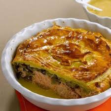 Tourte De Saumon Aux Poireaux Recettes Recette Recette Tourte Recettes De Cuisine Recette