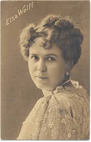 1909 Elsa Wolff.,Alfred Schie Auto: Ansichtskarten-Center Onlineshop