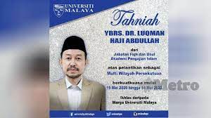 Fatwa yang diteken datuk hj. Dr Luqman Dilantik Mufti Wilayah Persekutuan