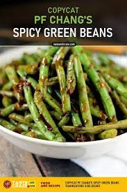 Copycat Pf Changs Spicy Green Beans 6 Thanksgiving Side Dishes Thanksgiving Sidedishes Thanksgivingsidedis Green Bean Recipes Green Beans Spicy Green Beans