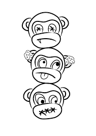 Easy Hear No Evil See No Evil Speak No Evil Drawings Image Result For Hear No See No Speak No Evil Graffiti Drawing Graffiti Doodles Graffiti Lettering