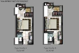 Cari apartemen di jakarta, indonesia. Jual Apartemen Baru Di Perbatasan Depok Jakarta Selatan Cinere Bellevue Suites Studio 2 Br New And Indent 17398