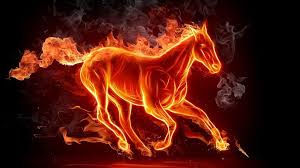 火の馬 畏敬させる壁紙 Hd 1080 P Wallpaper Fire Art Horse Wallpaper Fire Horse
