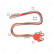 Electricity plug electricity socket green plugged phone charger isolated phone charger white background current outlet plug and unplug usb charging cables electric plug isolated plug and cord icon. Vector Cartoon Electric Plug Sign Icon In Comic Style Power Royalty Free Cliparts Vectors And Stock Illustration Image 106194451