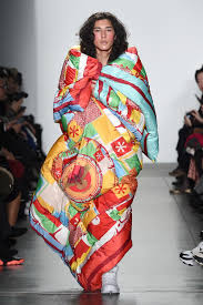In fashion jargon, what's on the catwalk or similar phrasing can refer to whatever is new and popular in fashion. Chenpeng Fall Winter 2019 Runway Show Fashion Week Online