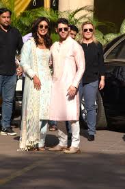 Now it's time for us to share the joy: What Priyanka Chopra Wore For Her And Nick Jonas S Pre Wedding Puja With Sophie Turner And Joe Jonas