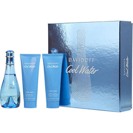 DAVIDOFF - Cool Water para Mujer / SET - 100 mL Eau de Toilette Spray | Perfume Center de México