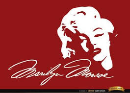Free marilyn monroe vector portrait for your fifties & sixties hollywood movies design themes. Marilyn Monroe Vector Graphics To Download