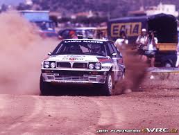 Biasion Miki − Siviero Tiziano − Lancia Delta Integrale − Acropolis Rally  1989