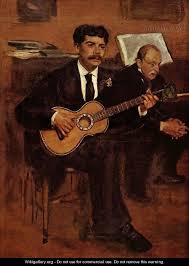 Bring contemporary abstraction to your home with this metal wall art. Man Playing Guitar Edouard Manet Wikigallery Org The Largest Gallery In The World