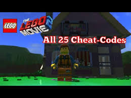 The Lego Movie 2 Video Game All 25 Cheat Codes Unlocked Youtube