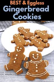 Eggless Gingerbread Men Cookies Recipe Recipe Gingerbread Cookies Gingerbread Recipe Gingerbread Man Cookie Recipe
