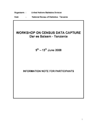 Join facebook to connect with dar note and others you may know. Fillable Online Unstats Un Workshop On Census Data Capture Dar Es Salaam Unstats Un Fax Email Print Pdffiller