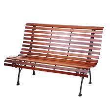 Antike bank aus holz wie auf bild. Gartenbank Hwc F97 Sitzbank Parkbank Holzbank 2 Sitzer Gusseisen Holz 122cm 22kg Braun