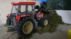 Rc Tractor Schluter 1250 Silagegabel Stoll Frontlader Scaleart Hydraulik Oldtimer Traktoren Traktoren Traktor