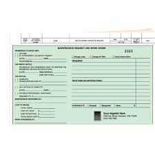 This detailed work order also serves as an invoice and has fields for materials used as well as hours worked. Request Books Forms Hd Supply