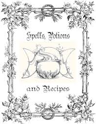 Bos Graphics Prints Book Of Shadows Book Of Shadow Spell Book Printable