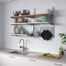 That's because it's practical to have. Kungsfors Aufhangeschiene Bod Abtr Wandg Edelstahl Esche Ikea Deutschland