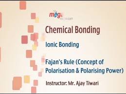 Fajan S Rule Concept Of Polarisation Polarising Power Youtube