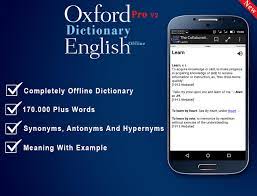 To gain access to the full app with all … Oxford Advanced English Dictionary Offline For Android Apk Download