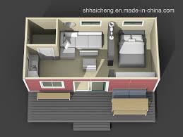 Hot Item Green Micro Container House Shs Mh Camp020 Small House Design Plans Tiny House Design Container House