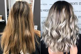 gelbstich im haar entfernen friseur tipps tricks