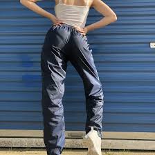 Pin On Swishy Nylon Pants