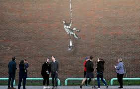 Banksy confirms Reading prison artwork is his in video featuring Bob Ross